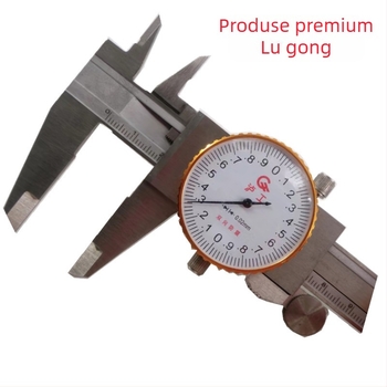 Luxong caliper cu cadran din oțel inoxidabil, precizie 0,02 mm