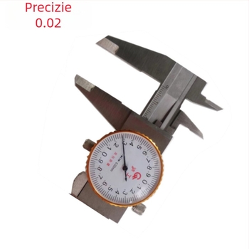 Luxong caliper cu cadran din oțel inoxidabil, precizie 0,02 mm