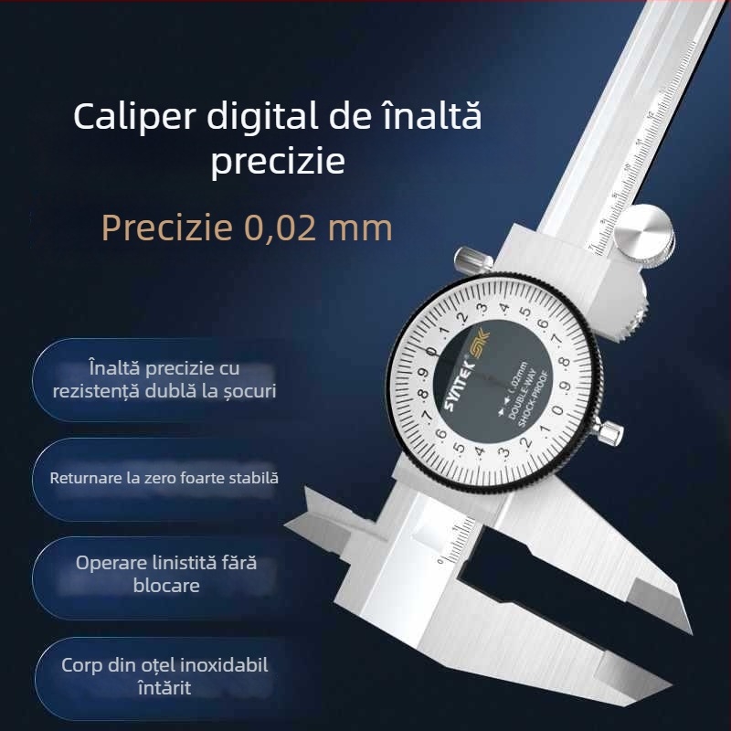 Ștanjen cu cadran, din oțel inoxidabil industrial