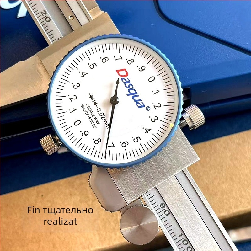 Dashi Keyi caliper cu cadran Vernier — rezistent la șocuri, precizie înaltă, caliper Vernier industrial, interval 0–300 mm