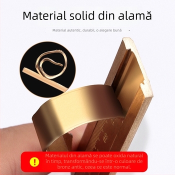 Caliper mini german pentru bijuterii, precizie înaltă, mărgele pentru brățară din cupru pur, formă de nucă, portabil, vernier digital