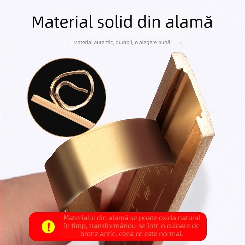 Caliper mini german pentru bijuterii, precizie înaltă, mărgele pentru brățară din cupru pur, formă de nucă, portabil, vernier digital