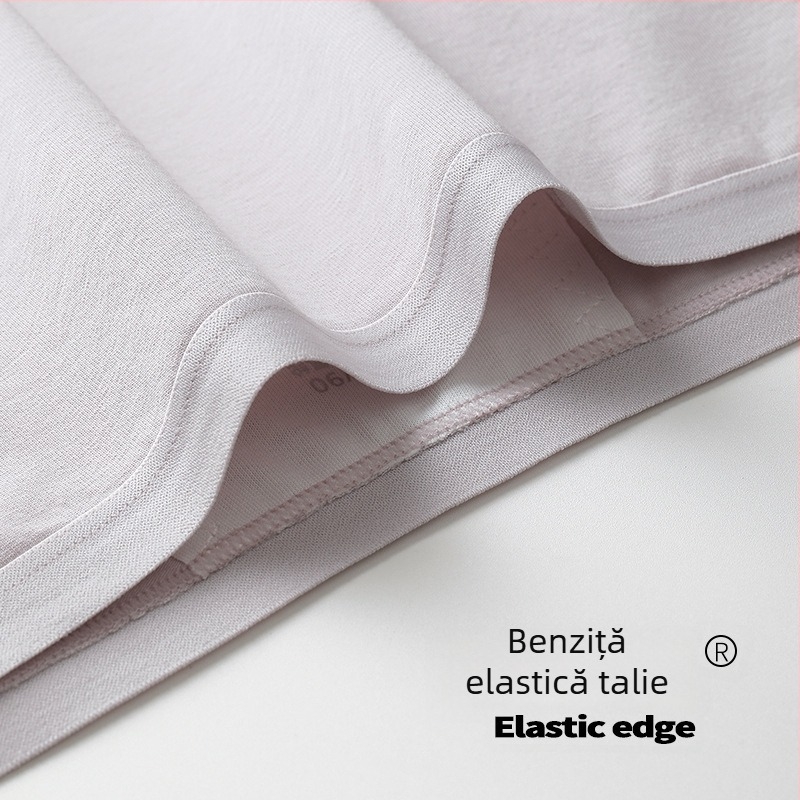 Chiloți menstrual din bumbac, trei straturi anti-scurgere, ușor de curățat, talie medie, antibacterian