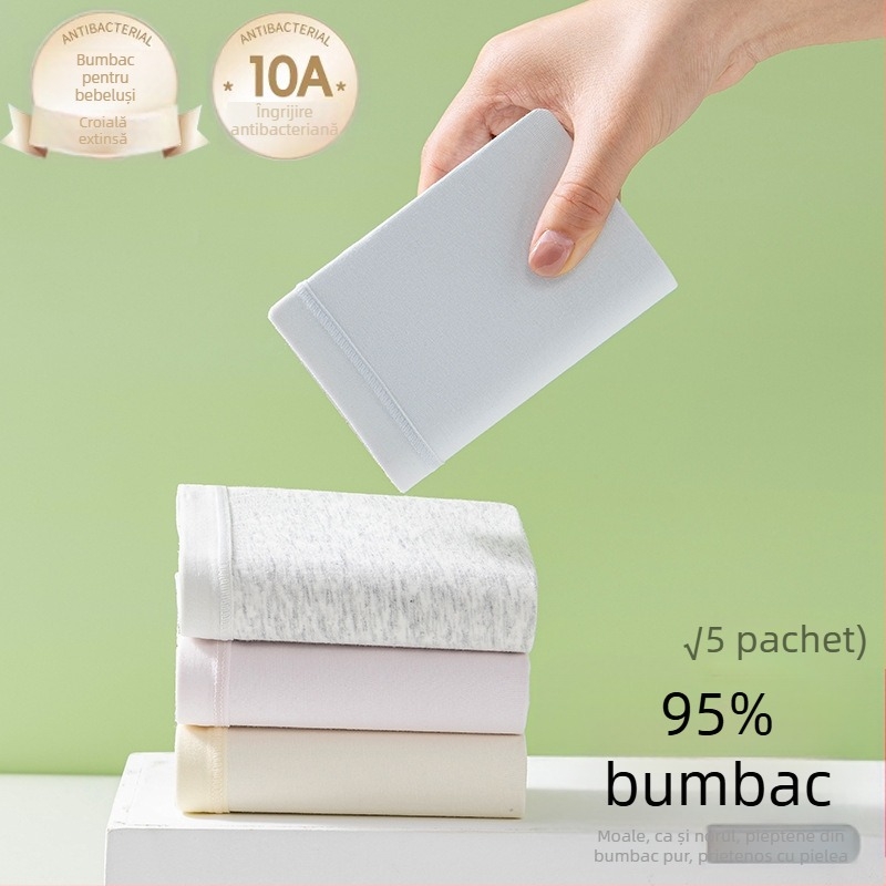 Scorpio Solo Dance chiloți din bumbac 60S, cu lift fesier, respirabili, strângere a abdomenului, talie joasă