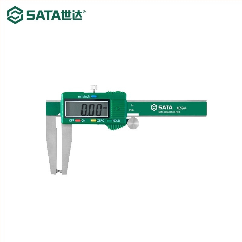 Caliper digital din oțel inoxidabil - înaltă precizie, afișaj digital, brand Sata/Sida