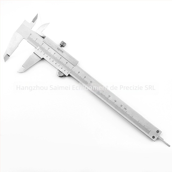 Șubler Vernier, precizie înaltă, din oțel carbon, tip închis