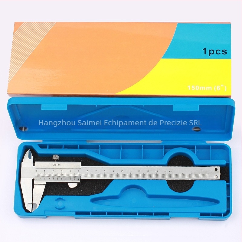 Șubler Vernier, precizie înaltă, din oțel carbon, tip închis