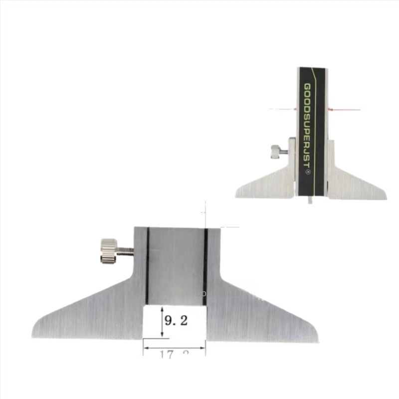 Extensie de bază cu măsurare a adâncimii, calibru vernier și afișaj digital