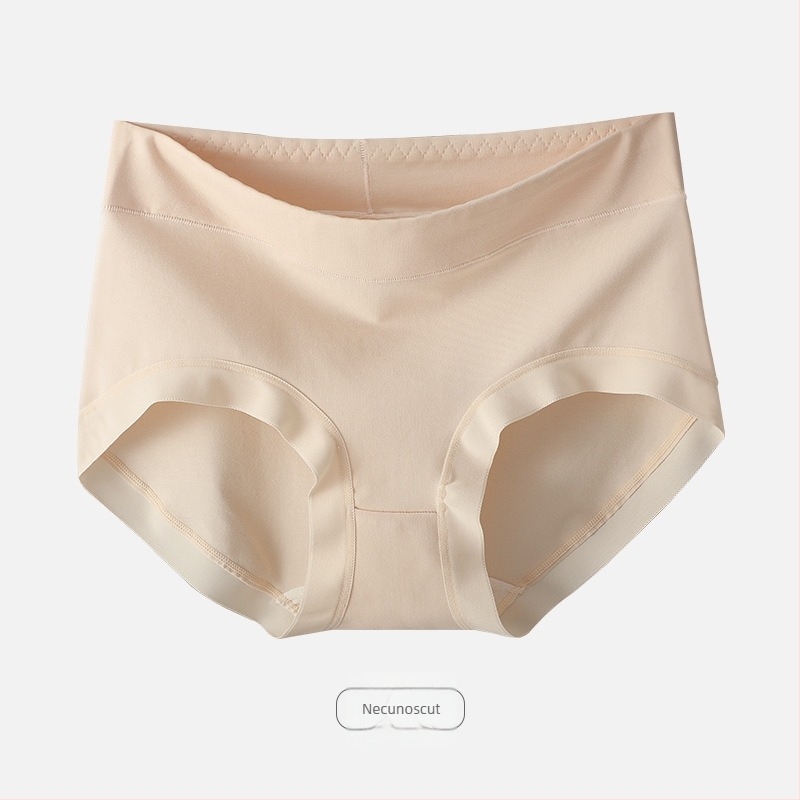 Chiloți de damă din bumbac, antibacteriali, respirabili, talie medie, 90-95% bumbac