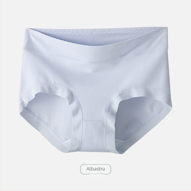 Chiloți de damă din bumbac, antibacteriali, respirabili, talie medie, 90-95% bumbac