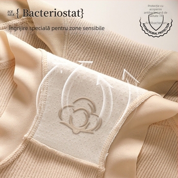 Chiloți femei din bumbac, 60-count bumbac combed, respirabili, căptușeală din bumbac, talie medie, culoare solidă cu funda