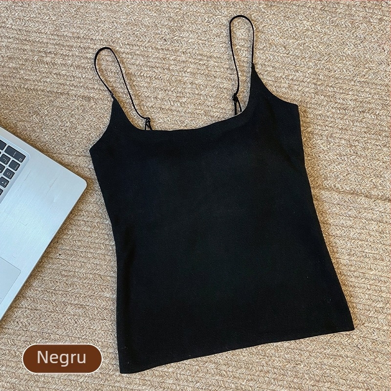 Vesta termică pentru femei Derong cupe integrate, căptușită cu fleece, încălzire, anti-statice, antibacteriană, 251–300 g/m²