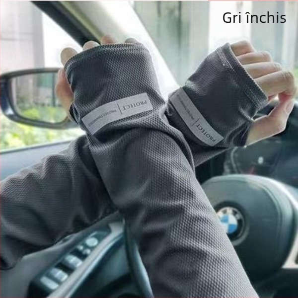 Manșetă pentru braț Ice Silk UV, Material răcoros Nylon-Spandex, Conținut principal 61–70%, Primăvara 2023