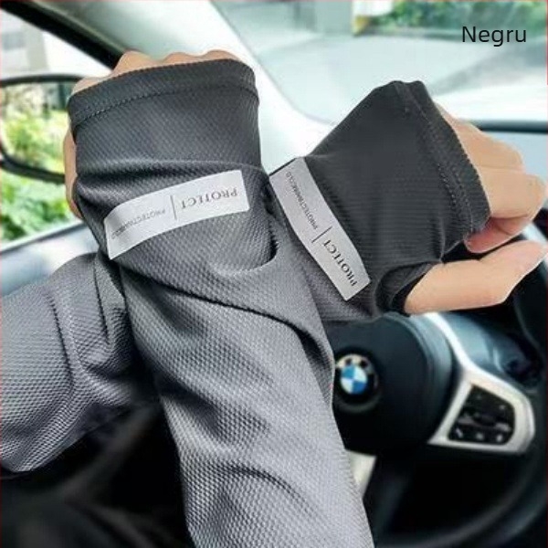 Manșetă pentru braț Ice Silk UV, Material răcoros Nylon-Spandex, Conținut principal 61–70%, Primăvara 2023