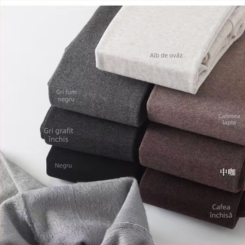 Colanți din bumbac cu fleece pentru toamnă-iarnă, pentru femei, căldură și subțierea picioarelor