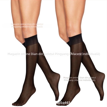 Șosete de mătase pentru femei, până la gambe, fără cusături, ultra-subțiri, denier 10D