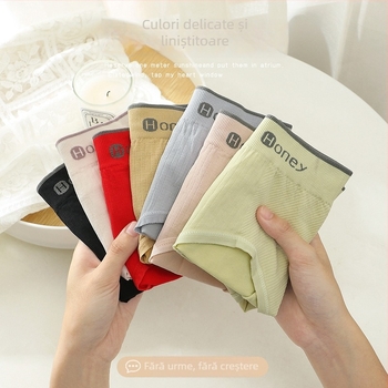 Chiloți femei fără cusături, talie medie, modelare abdomen și ridicare a șoldurilor, respirabili, cu proteina de mătase, 70–80% nylon, căptușeală din bumbac în zona croiturii