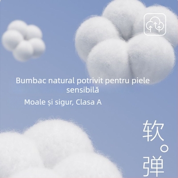 Pijama de alăptare postnatal, din bumbac 100%, pentru toate anotimpurile, cu perne pentru sâni; Țesătură: Tr fabric; Țesătură principală: PVC; Conținutul țesăturii principale: ≤30%; Mâneci lungi; Guler polo