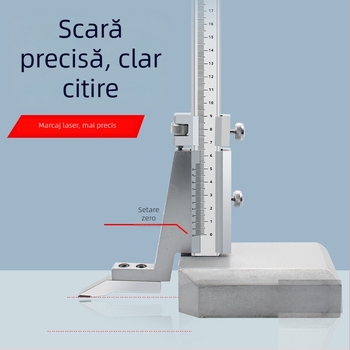 Înălțime gauge cu afișaj digital și vernier pentru trasare (Brand: Mark Youth)
