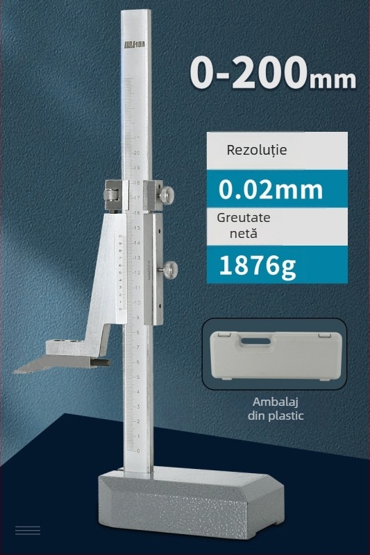 Înălțime gauge cu afișaj digital și vernier pentru trasare (Brand: Mark Youth)