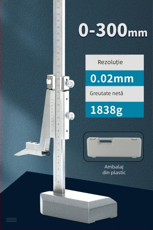 Înălțime gauge cu afișaj digital și vernier pentru trasare (Brand: Mark Youth)
