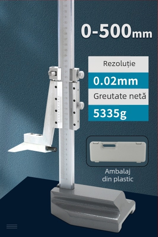 Înălțime gauge cu afișaj digital și vernier pentru trasare (Brand: Mark Youth)