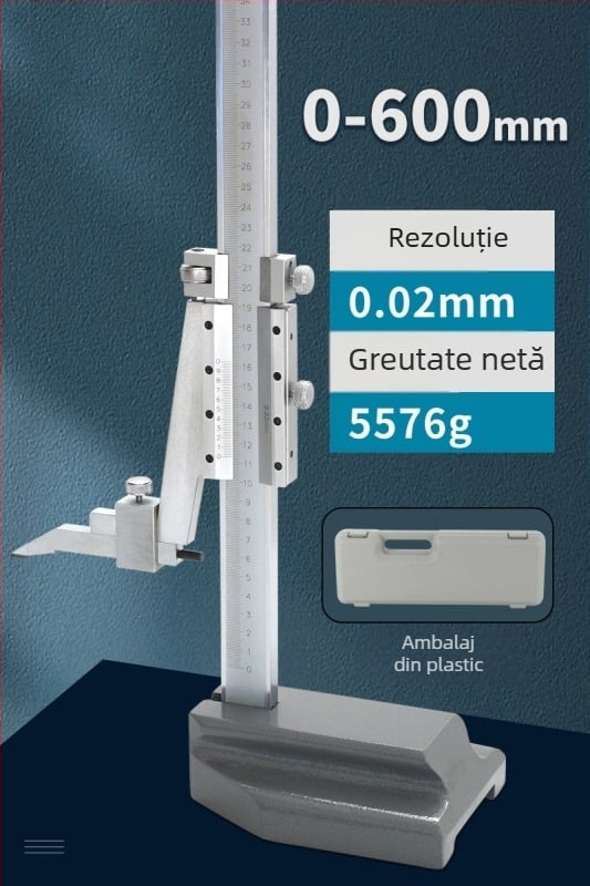 Înălțime gauge cu afișaj digital și vernier pentru trasare (Brand: Mark Youth)