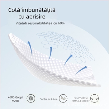 Sutien stil vest cu dantelă (cupe turnate ultra-subțiri, nailon respirabil, închidere frontală)