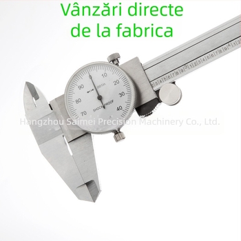 Caliper cu cadran, interval 0-150 mm / 0-6 in, rezoluție 0.001 in