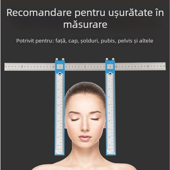 Rigla ortopedică manuală cu ceas pentru măsurarea lățimii feței, a zonei inghinale, a șoldului și a pelvisului