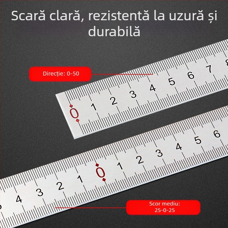 Rigla ortopedică manuală cu ceas pentru măsurarea lățimii feței, a zonei inghinale, a șoldului și a pelvisului