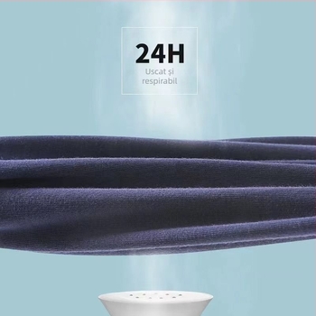 Boxeri bărbați din bumbac, talie medie, țesătură principală din bumbac cu căptușeală din bumbac, pentru iarnă