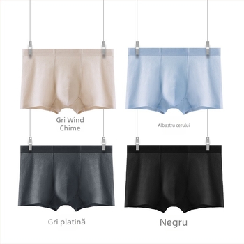 Chiloți de bărbați din bumbac, jacquard 80S, respirabili, antibacterieni, fără cusături