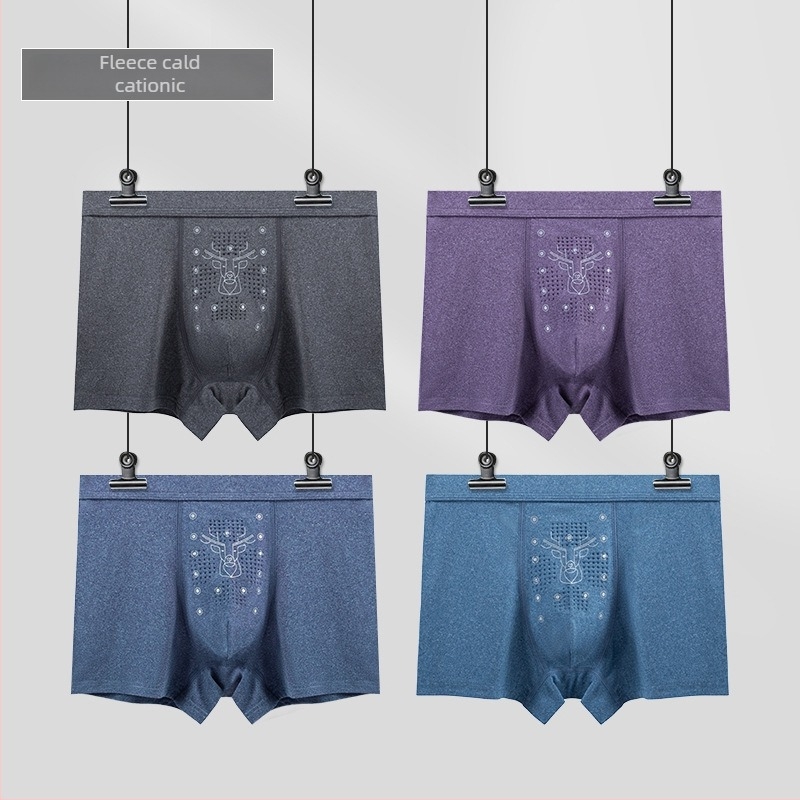 Chiloți de bărbați cu design 3D de buzunar masaj, respirabili și antibacterieni, poliester cat-ionic tricot, 90–95% poliester, talie medie, căptușeală în zona inghinală 95–100% bumbac