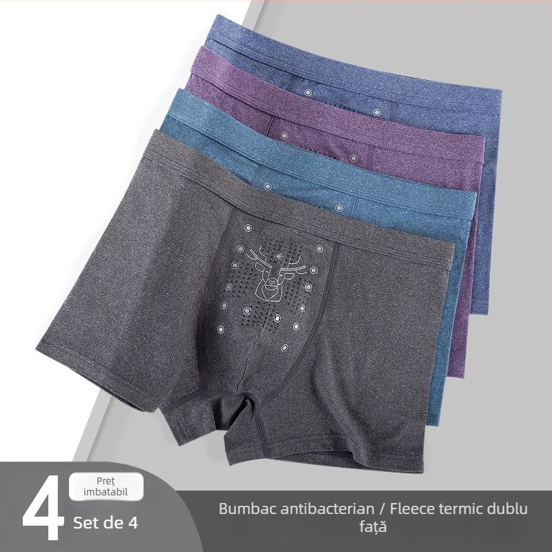 Chiloți de bărbați cu design 3D de buzunar masaj, respirabili și antibacterieni, poliester cat-ionic tricot, 90–95% poliester, talie medie, căptușeală în zona inghinală 95–100% bumbac