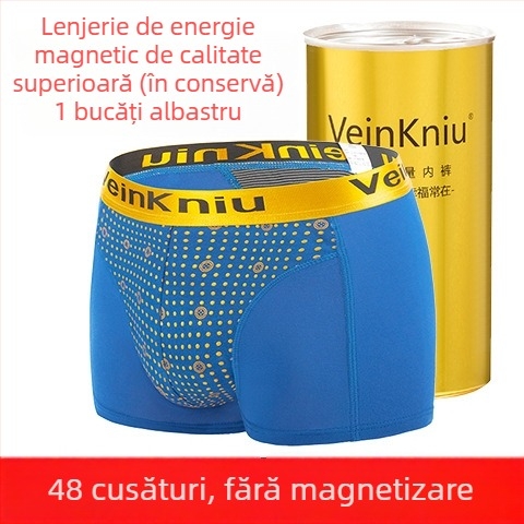 VeinKniu Boxeri bărbați, material modal, conținut principal 90–95% modal, căptușeală a zonei genitale 100% poliester, talie medie