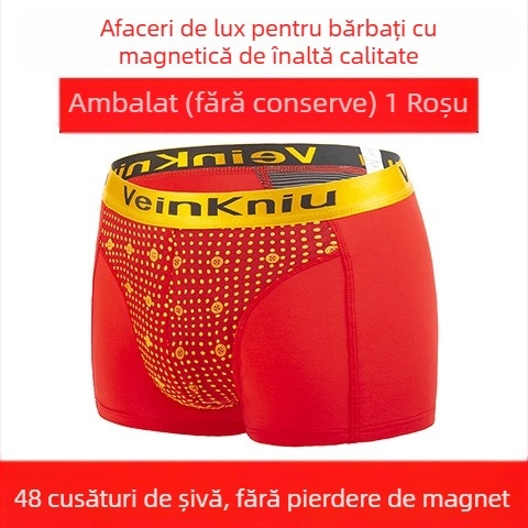 VeinKniu Boxeri bărbați, material modal, conținut principal 90–95% modal, căptușeală a zonei genitale 100% poliester, talie medie
