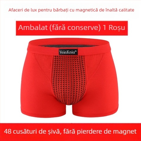 VeinKniu Boxeri bărbați, material modal, conținut principal 90–95% modal, căptușeală a zonei genitale 100% poliester, talie medie