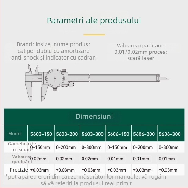 Insize caliper digital, 150-200-300 mm gamă