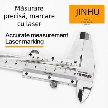 Golden Tiger caliper Vernier, afișaj mecanic, pentru prelucrare, pachet de 50