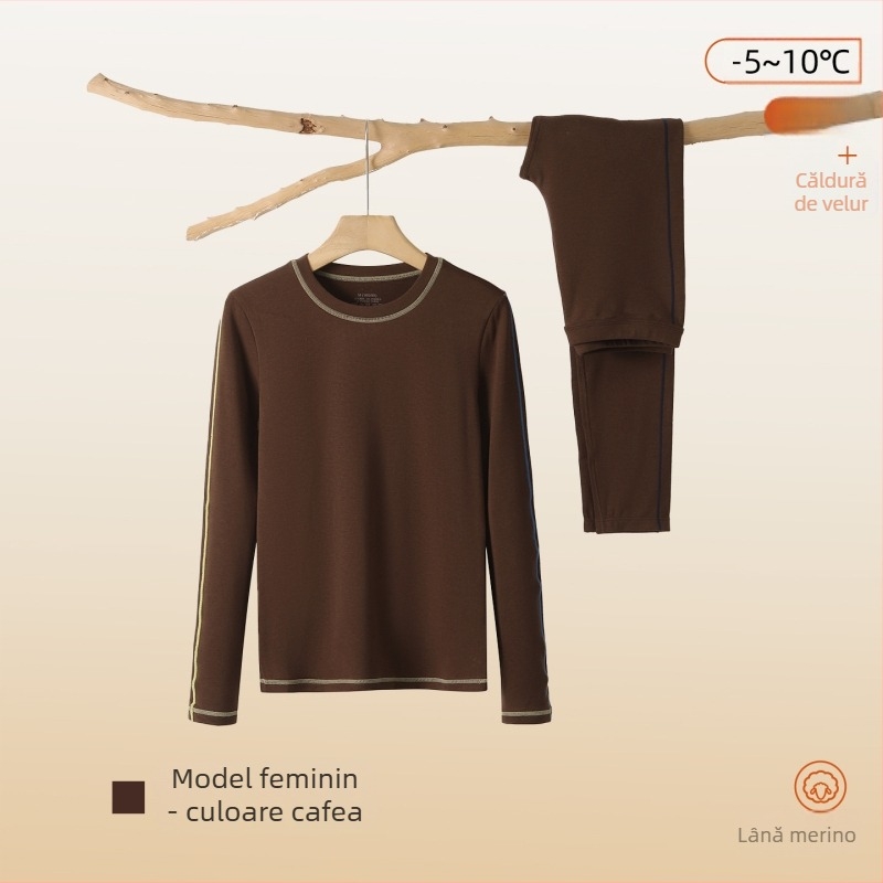 Set de lenjerie termică pentru femei - Fir acrilic, 50-70% conținut, 251-300 g/m2 grosime, Menține căldura, Strat de bază / poate fi purtat ca strat exterior