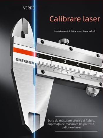 Greener caliper vernier cu afișaj digital, precizie înaltă, de calitate industrială, pentru uz casnic