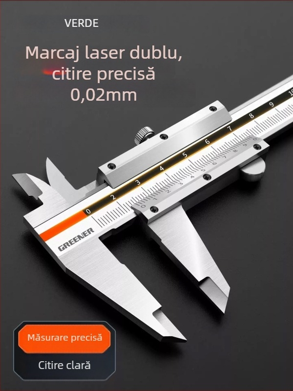 Greener caliper vernier cu afișaj digital, precizie înaltă, de calitate industrială, pentru uz casnic