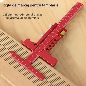 Rigla de marcare pentru tâmplărie cu aliaj de aluminiu, scară glisantă