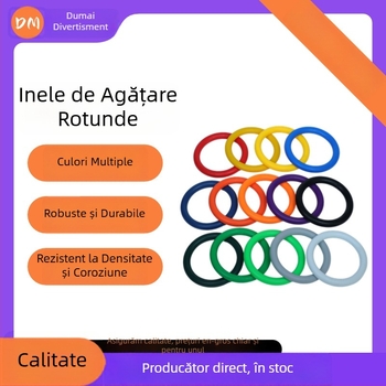 Inel de gimnastică, material PE, utilizare în interior, gimnastică.