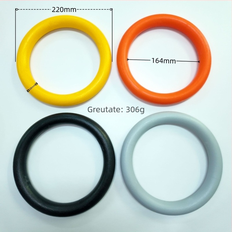 Inel de gimnastică, material PE, utilizare în interior, gimnastică.