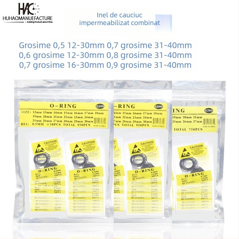 Set inele etanșare pentru capacul din spate al ceasului – garnitură etanșă impermeabilă (Premium)