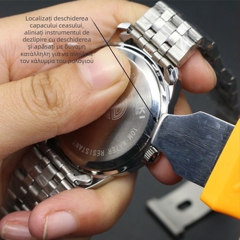 Unealtă universală pentru îndepărtarea capacului din spate al ceasului — deschidere, reparații, înlocuire baterie și reglare (Iarna 2022)