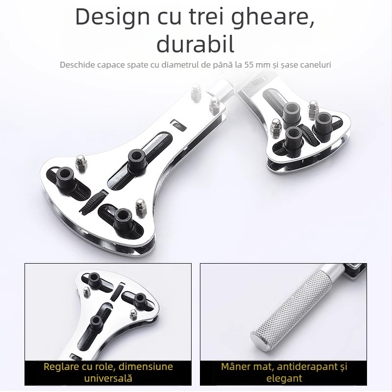 Set de deschidere a capacului din spate al ceasului, kit de reparare și unelte de demontare