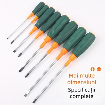 Xinton set de șurubelnițe cu cap cruce, calitate industrială, magnetice și izolate, oțel crom-vanadiu Cr-V